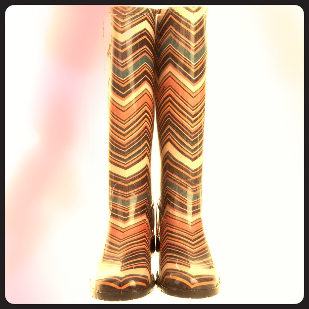 MISSONI Rainboots (NOT TARGET)!!!